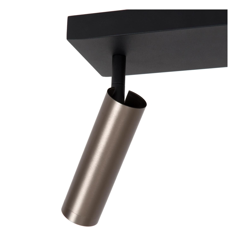 Lucide GRADO - Ceiling spotlight - 2xGU10 (MR11) - Grey iron